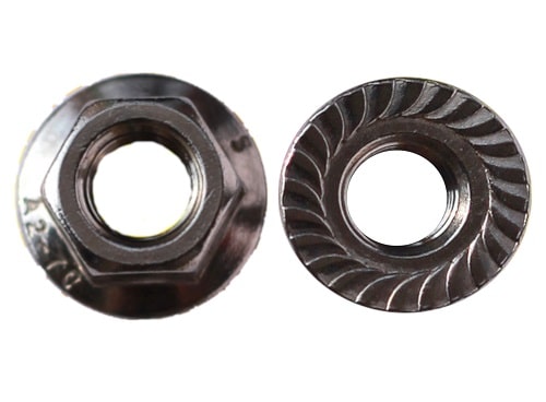 10 Sperrzahnmuttern M12 Edelstahl A2