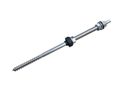 Stockschraube M10 x 250 Edelstahl A2 für Photovoltaik Montage