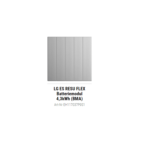 LG ES RESU FLEX Batteriemodul 4,3 kWh (BMA)