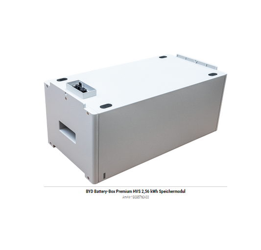 BYD Battery-Box Premium HVS 2,56 kWh Speichermodul