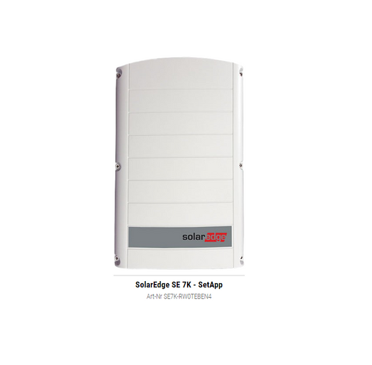 SolarEdge SE 7K - SetApp