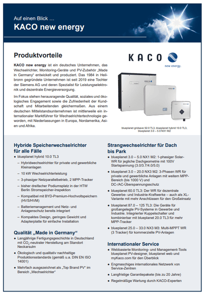 KACO blueplanet 3.0 NX3 M2