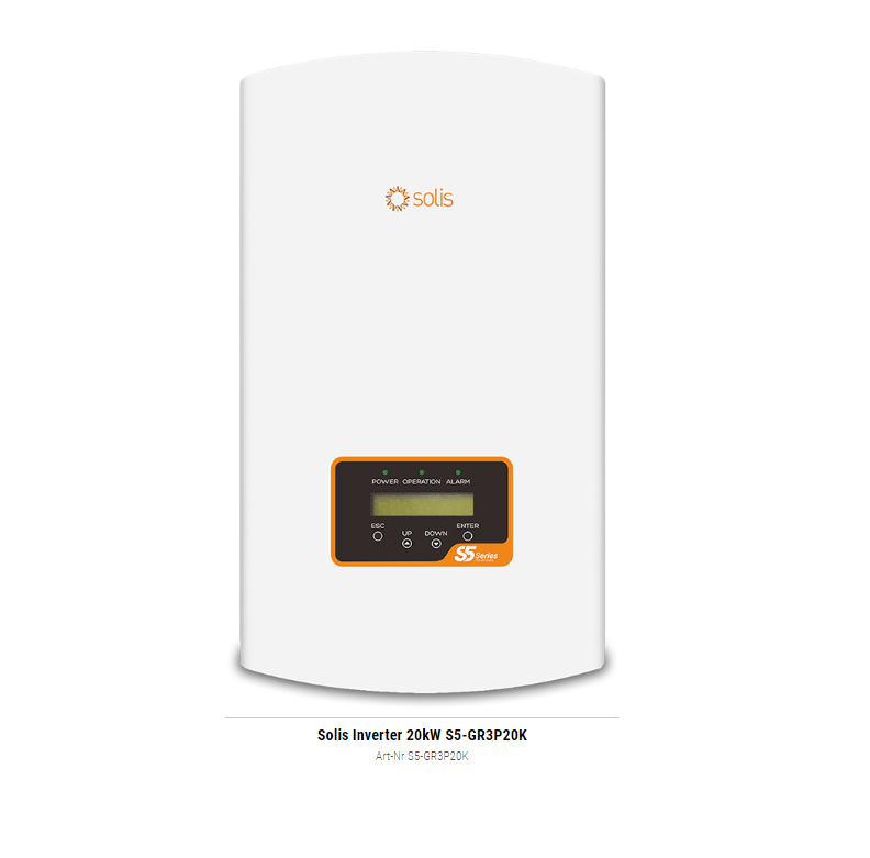 Solis Inverter 20kW S5-GR3P20K