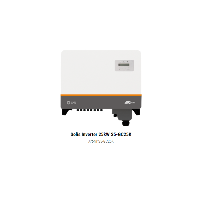 Solis Inverter 25kW S5-GC25K