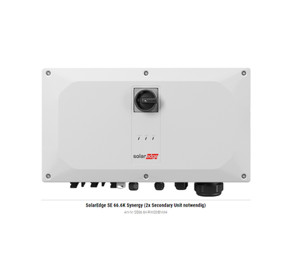 SolarEdge SE 66.6K Synergy (2x Secondary Unit notwendig)