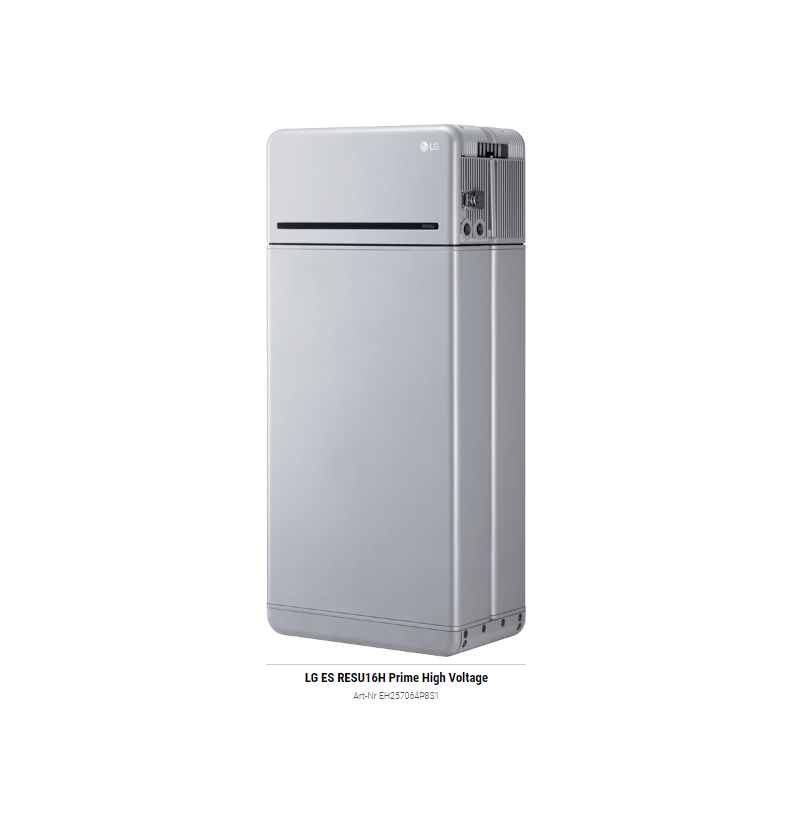LG ES RESU16H Prime High Voltage