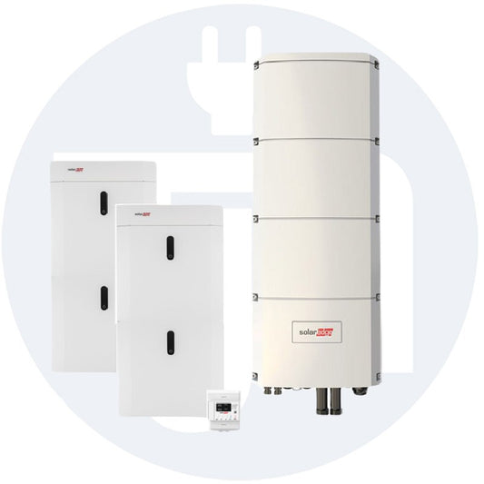 SolarEdge SE10K Home Hub + Home Battery 18,4 kWh