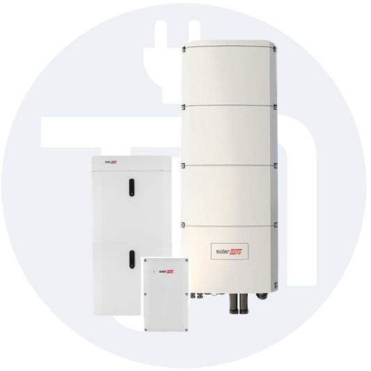 SolarEdge SE10K Home Hub + Home Battery 9,2 kWh mit Notstrom