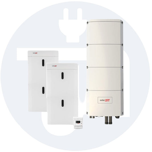 SolarEdge SE8K Home Hub + Home Battery 18,4 kWh