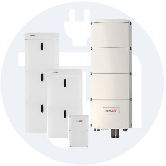 SolarEdge SE8K Home Hub + Home Battery 23 kWh mit Notstrom