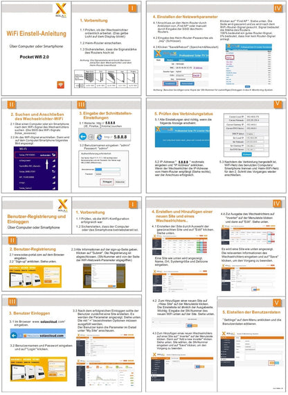 WIFI Modul für alle Solax Wechselrichter