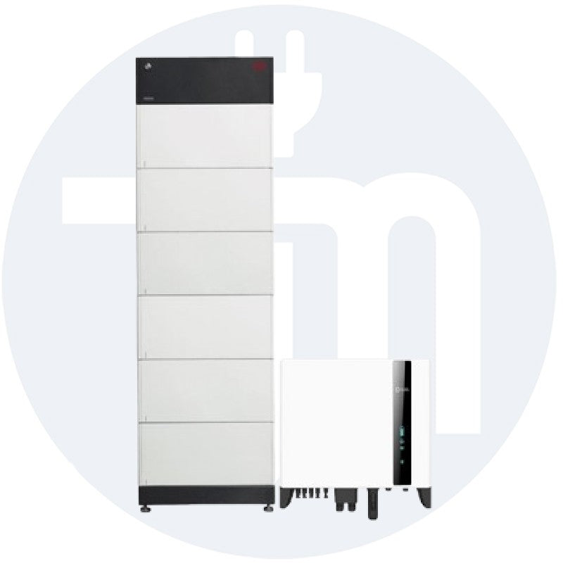 Solis S6 10KW 3Ph Hybrid Inverter inkl, Smart Meter + BYD Hochvolt Battery-Box Premium HVM 16.6