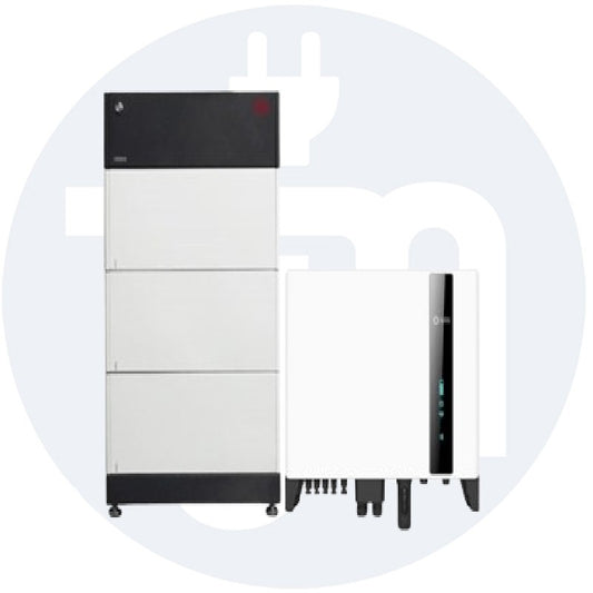 Solis S6 10KW 3Ph Hybrid Inverter inkl, Smart Meter + BYD Hochvolt Battery-Box Premium HVM 8.3