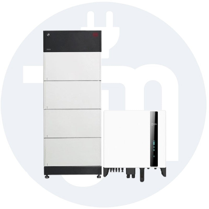 Solis S6 10KW 3Ph Hybrid Inverter inkl, Smart Meter + BYD Hochvolt Battery-Box Premium HVS 10.2
