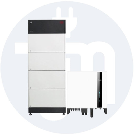 Solis S6 10KW 3Ph Hybrid Inverter inkl, Smart Meter + BYD Hochvolt Battery-Box Premium HVS 10.2