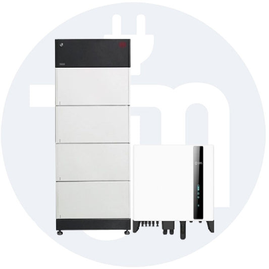 Solis S6 5KW 3Ph Hybrid Inverter inkl, Smart Meter + BYD Hochvolt Battery-Box Premium HVM 11.0