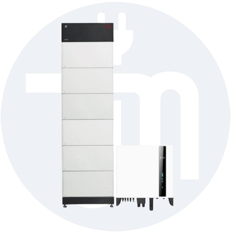 Solis S6 5KW 3Ph Hybrid Inverter inkl, Smart Meter + BYD Hochvolt Battery-Box Premium HVM 16.6