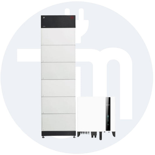 Solis S6 5KW 3Ph Hybrid Inverter inkl, Smart Meter + BYD Hochvolt Battery-Box Premium HVM 16.6