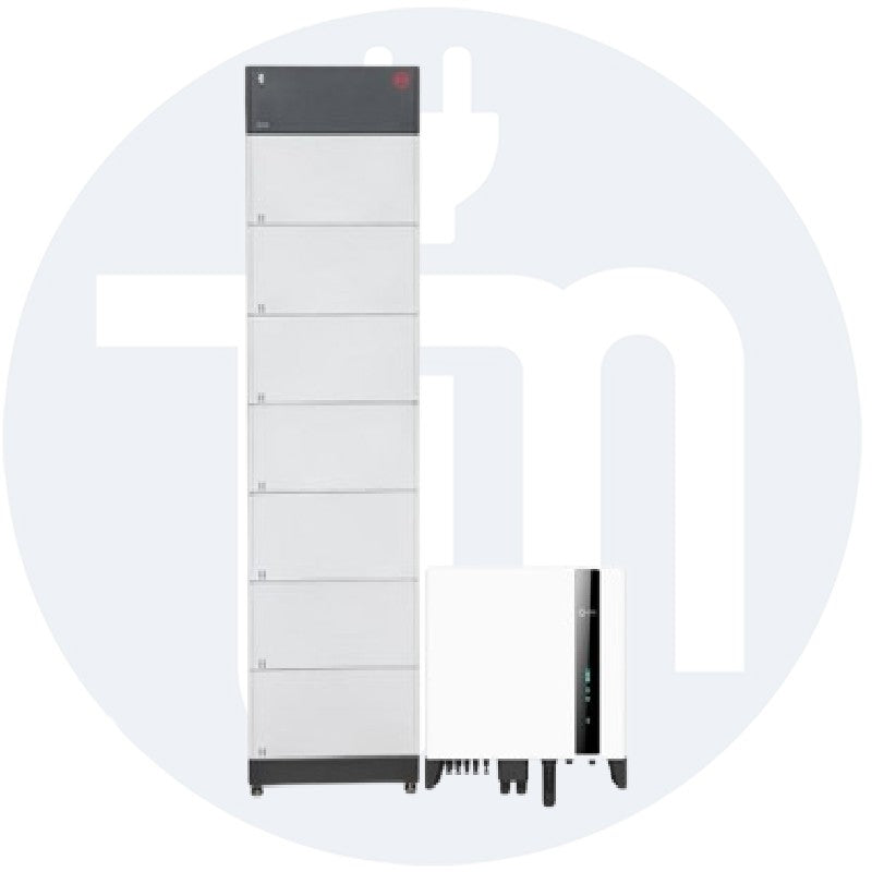 Solis S6 5KW 3Ph Hybrid Inverter inkl, Smart Meter + BYD Hochvolt Battery-Box Premium HVM 19.3