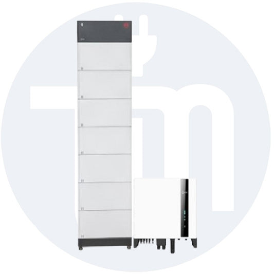 Solis S6 5KW 3Ph Hybrid Inverter inkl, Smart Meter + BYD Hochvolt Battery-Box Premium HVM 19.3
