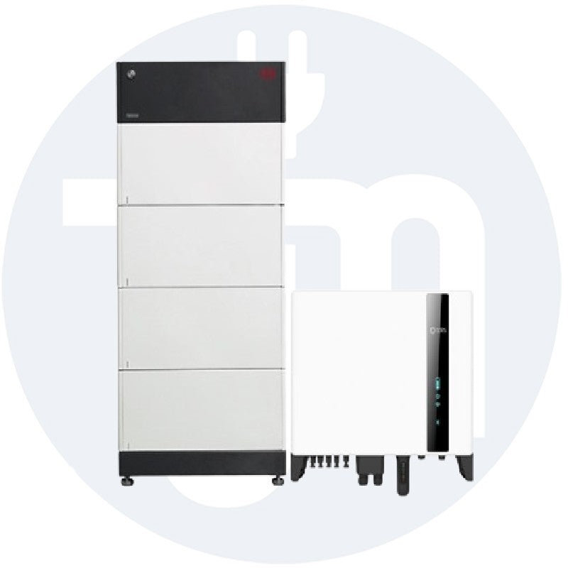 Solis S6 5KW 3Ph Hybrid Inverter inkl, Smart Meter + BYD Hochvolt Battery-Box Premium HVS 10.2