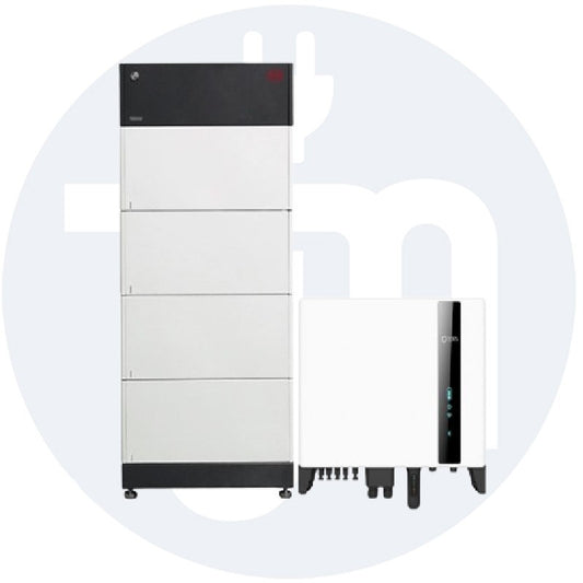 Solis S6 5KW 3Ph Hybrid Inverter inkl, Smart Meter + BYD Hochvolt Battery-Box Premium HVS 10.2