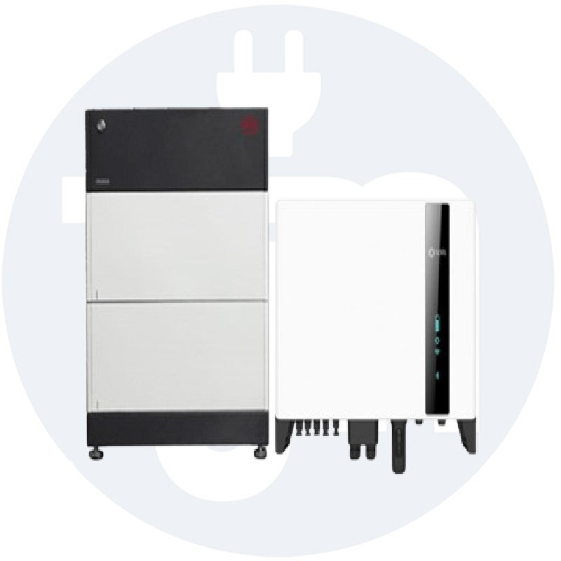Solis S6 5KW 3Ph Hybrid Inverter inkl, Smart Meter + BYD Hochvolt Battery-Box Premium HVS 5.1