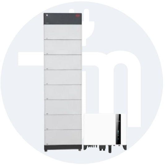 Solis S6 6KW 3Ph Hybrid Inverter inkl, Smart Meter + BYD Hochvolt Battery-Box Premium HVM 19.3