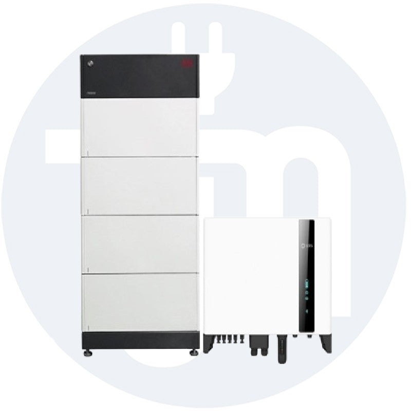 Solis S6 6KW 3Ph Hybrid Inverter inkl, Smart Meter + BYD Hochvolt Battery-Box Premium HVS 10.2