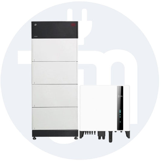 Solis S6 6KW 3Ph Hybrid Inverter inkl, Smart Meter + BYD Hochvolt Battery-Box Premium HVS 10.2