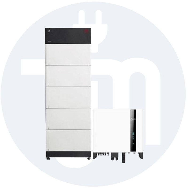 Solis S6 6KW 3Ph Hybrid Inverter inkl, Smart Meter + BYD Hochvolt Battery-Box Premium HVS 12.8