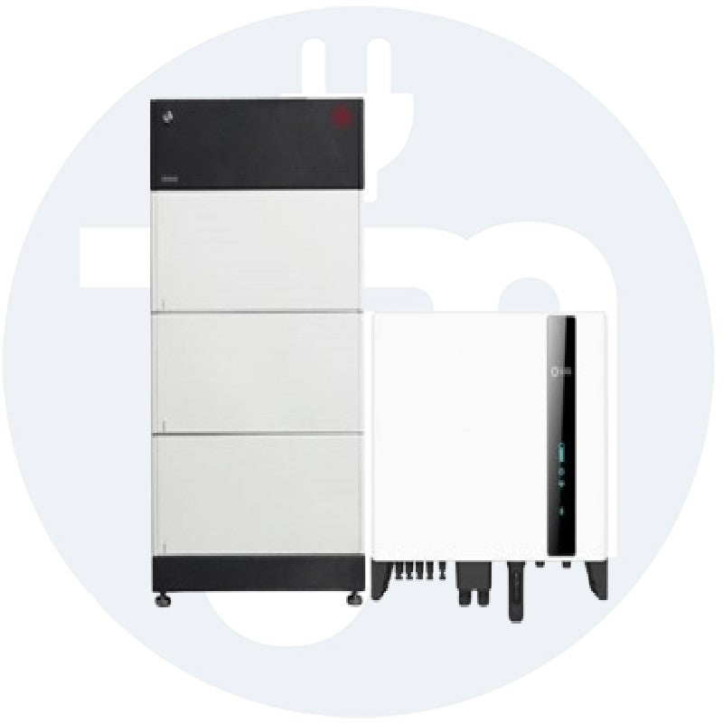 Solis S6 6KW 3Ph Hybrid Inverter inkl, Smart Meter + BYD Hochvolt Battery-Box Premium HVS 7.7