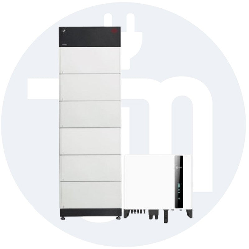 Solis S6 8KW 3Ph Hybrid Inverter inkl, Smart Meter + BYD Hochvolt Battery-Box Premium HVM 16.6