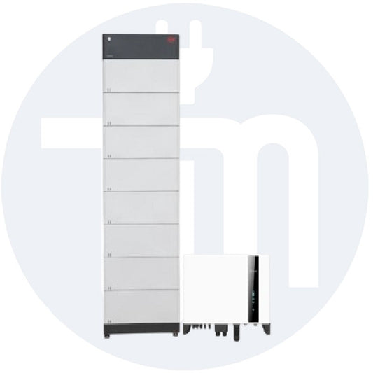 Solis S6 8KW 3Ph Hybrid Inverter inkl, Smart Meter + BYD Hochvolt Battery-Box Premium HVM 22.1