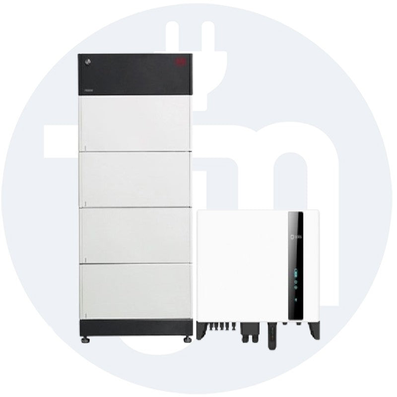 Solis S6 8KW 3Ph Hybrid Inverter inkl, Smart Meter + BYD Hochvolt Battery-Box Premium HVS 10.2