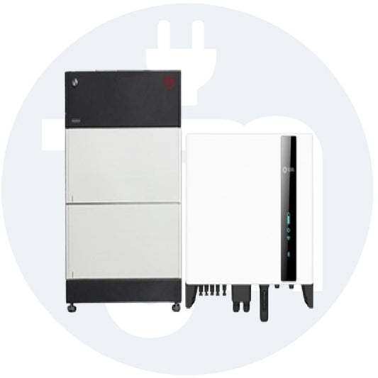 Solis S6 8KW 3Ph Hybrid Inverter inkl, Smart Meter + BYD Hochvolt Battery-Box Premium HVS 5.1