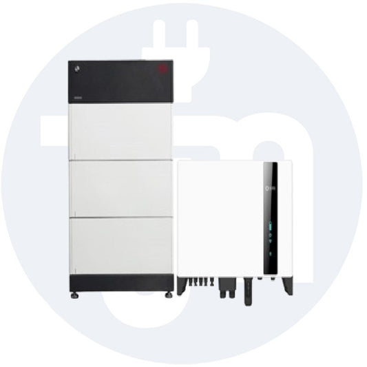 Solis S6 8KW 3Ph Hybrid Inverter inkl, Smart Meter + BYD Hochvolt Battery-Box Premium HVS 7.7