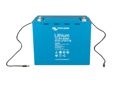 Victron Lithiumbatterie LiFePO4 battery 12,8V/60Ah - Smart mit integriertem Zellausgleich