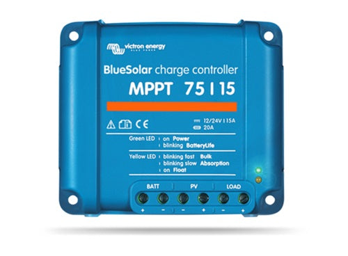 VICTRON Laderegler Energy BlueSolar MPPT 75/15 für 12V / 24V