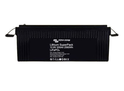 Victron Lithium SuperPack 12,8V/200Ah mit BMS 12V Batterie Akku LiFePo4