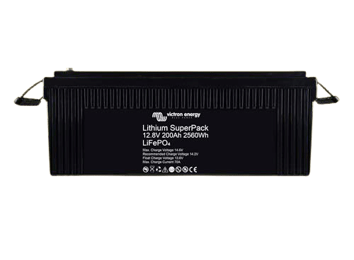 Victron Lithium SuperPack 12,8V/200Ah mit BMS 12V Batterie Akku LiFePo4