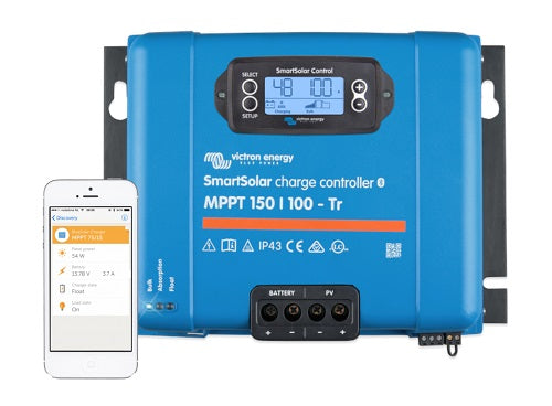 Victron SmartSolar MPPT 150/100 mit Display und Schraubanschluss