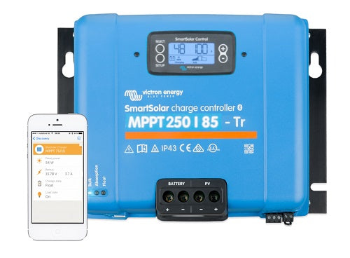 Victron SmartSolar MPPT 250/85 mit Display und Schraubanschluss