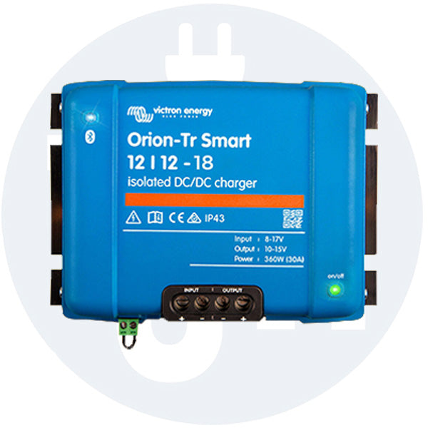 Smart DC-DC Ladewandler Victron Energy Orion-Tr 12/12-18A Isoliert