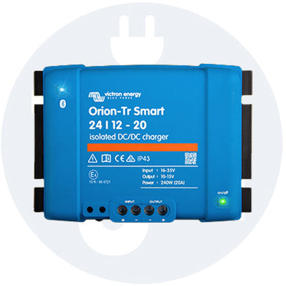 Smart DC-DC Ladewandler Victron Energy Orion-Tr 24/12-20A Isoliert