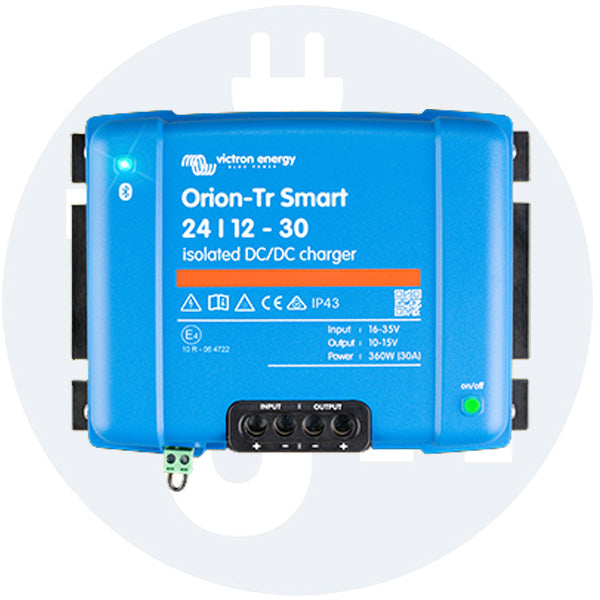 Smart DC-DC Ladewandler Victron Energy Orion-Tr 24/12-30A Isoliert