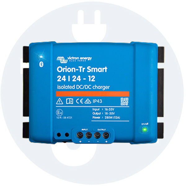 Smart DC-DC Ladewandler Victron Energy Orion-Tr 24/24-12A Isoliert