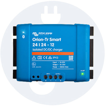 Smart DC-DC Ladewandler Victron Energy Orion-Tr 24/24-12A Isoliert