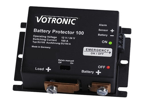 Votronic Battery Protector 100 - 12V und 24V Batteriewächter / Akku Überwachung