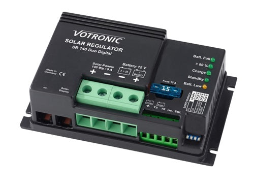 Votronic Solar Laderegler SR140 Digital 9,0Amper 12Volt